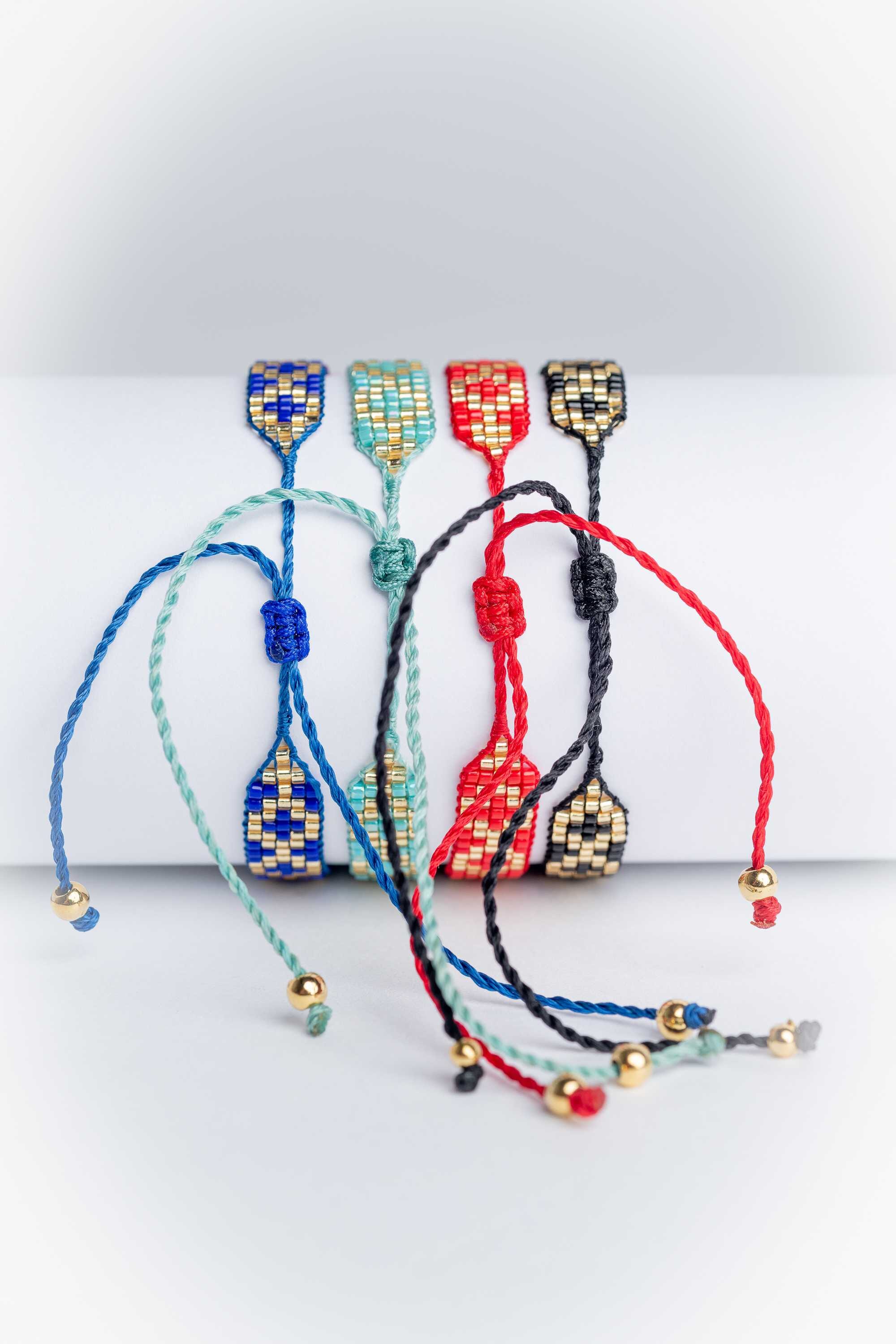Pulsera en abalorios de cristal miyuki
