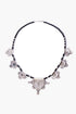 Collar Tuareg de plata de ley 925 y ónix 