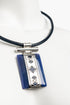 Collar Tuareg de plata de ley 925 y lapislázuli 