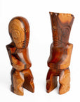 Talla madera tikis polinesios