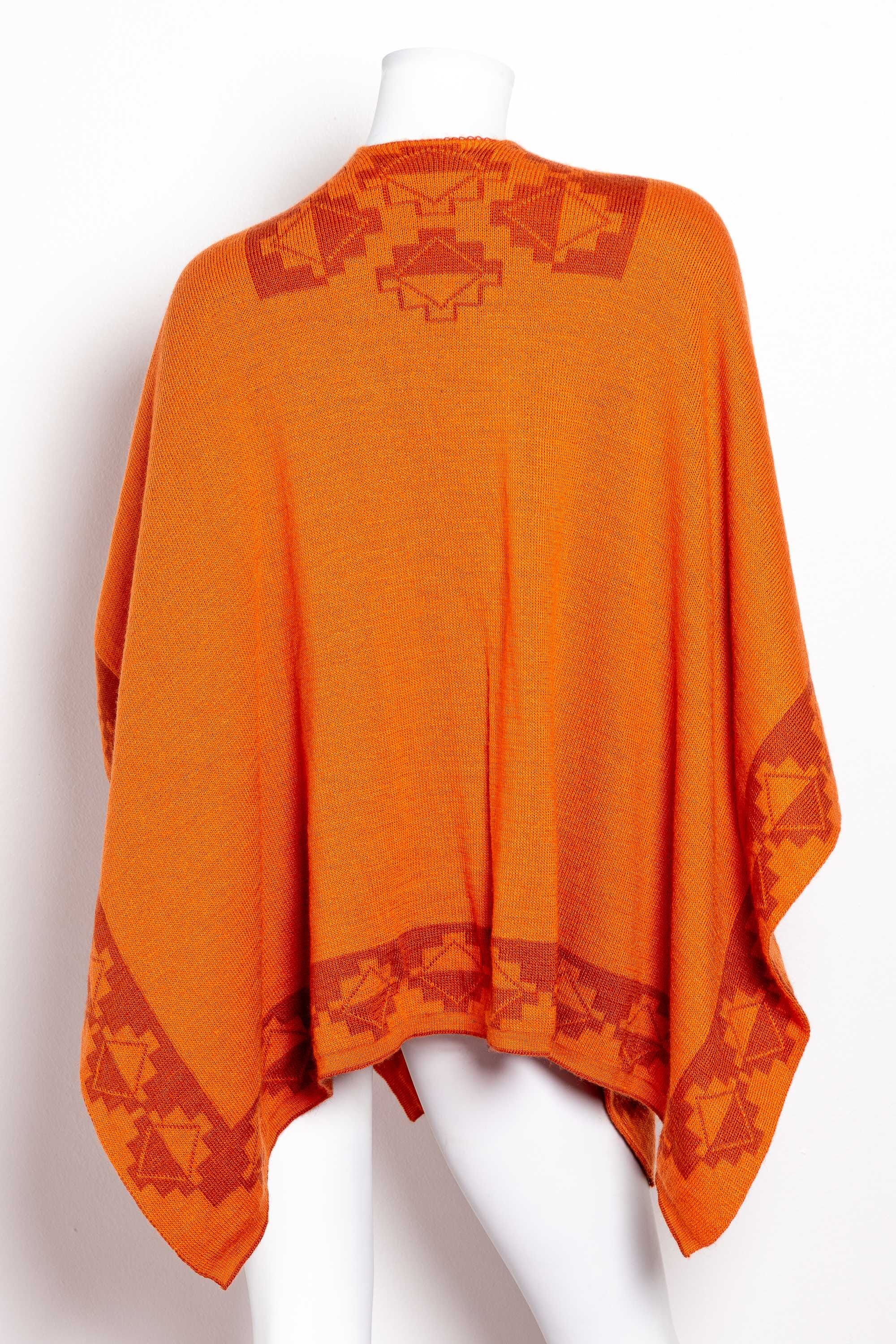 Poncho de alpaca 