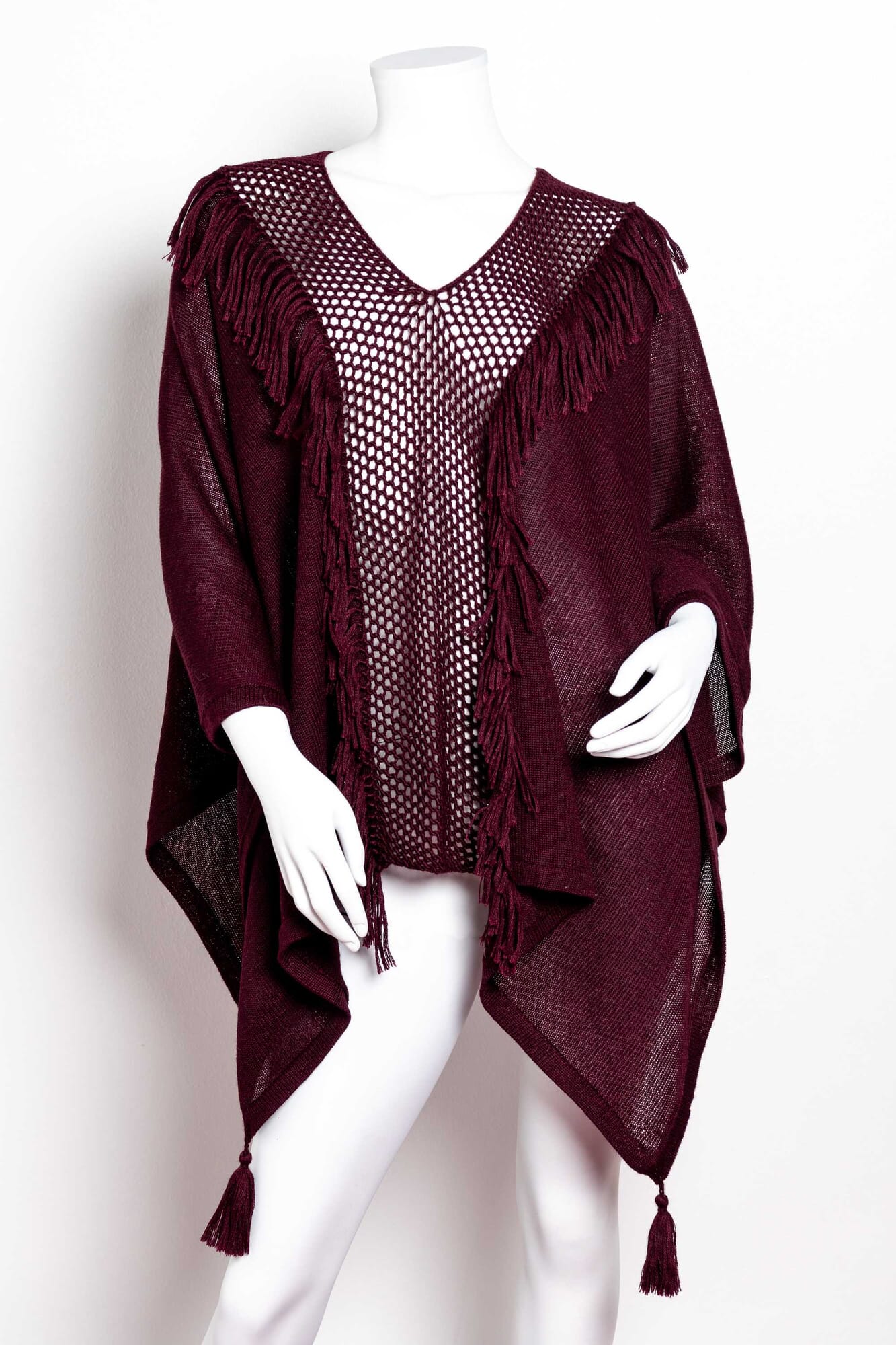 Poncho de alpaca 