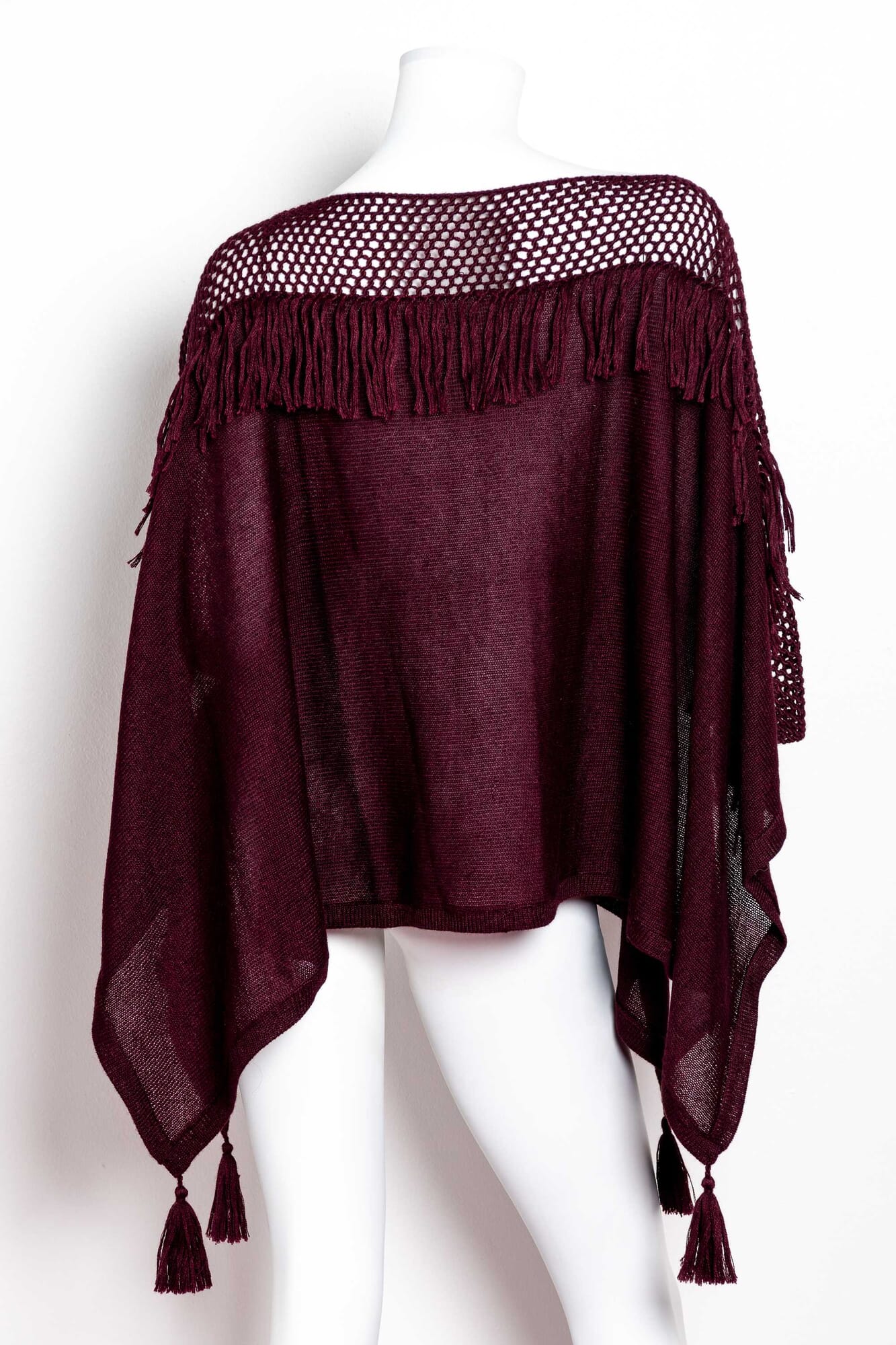Poncho de alpaca 