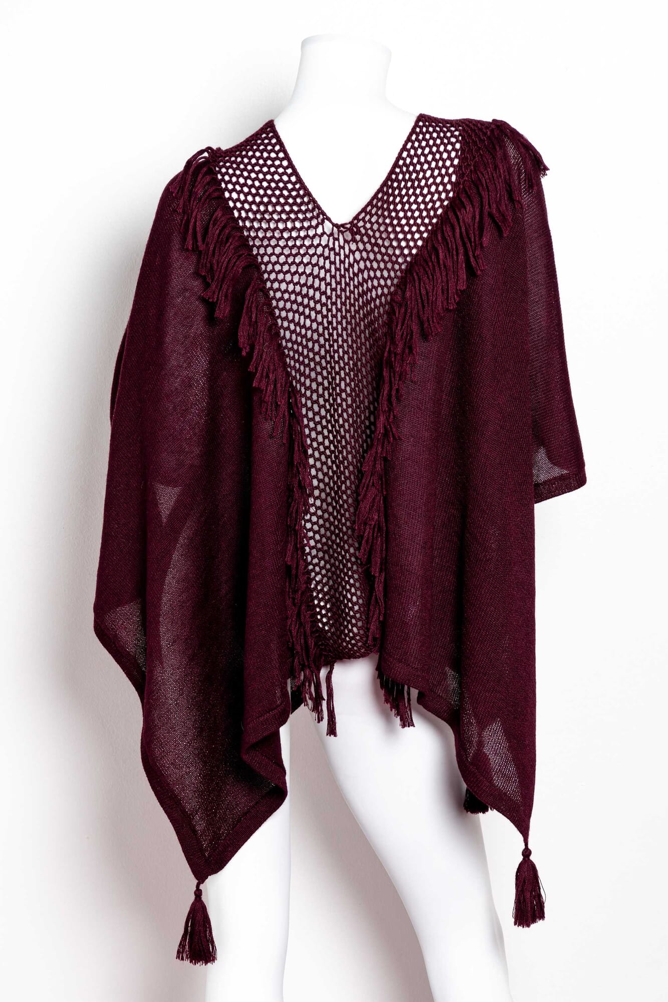 Poncho de alpaca 