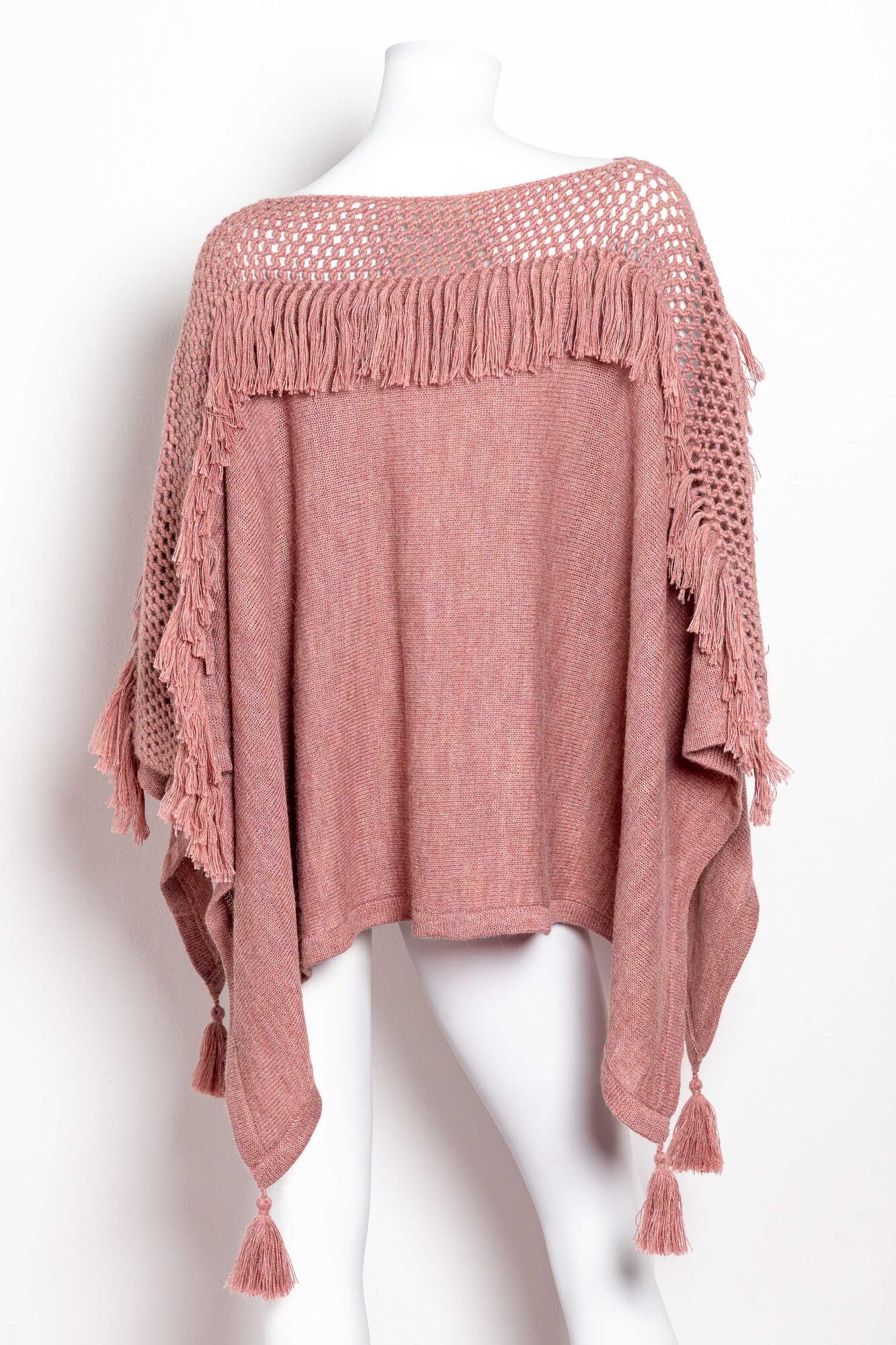 Poncho de alpaca 
