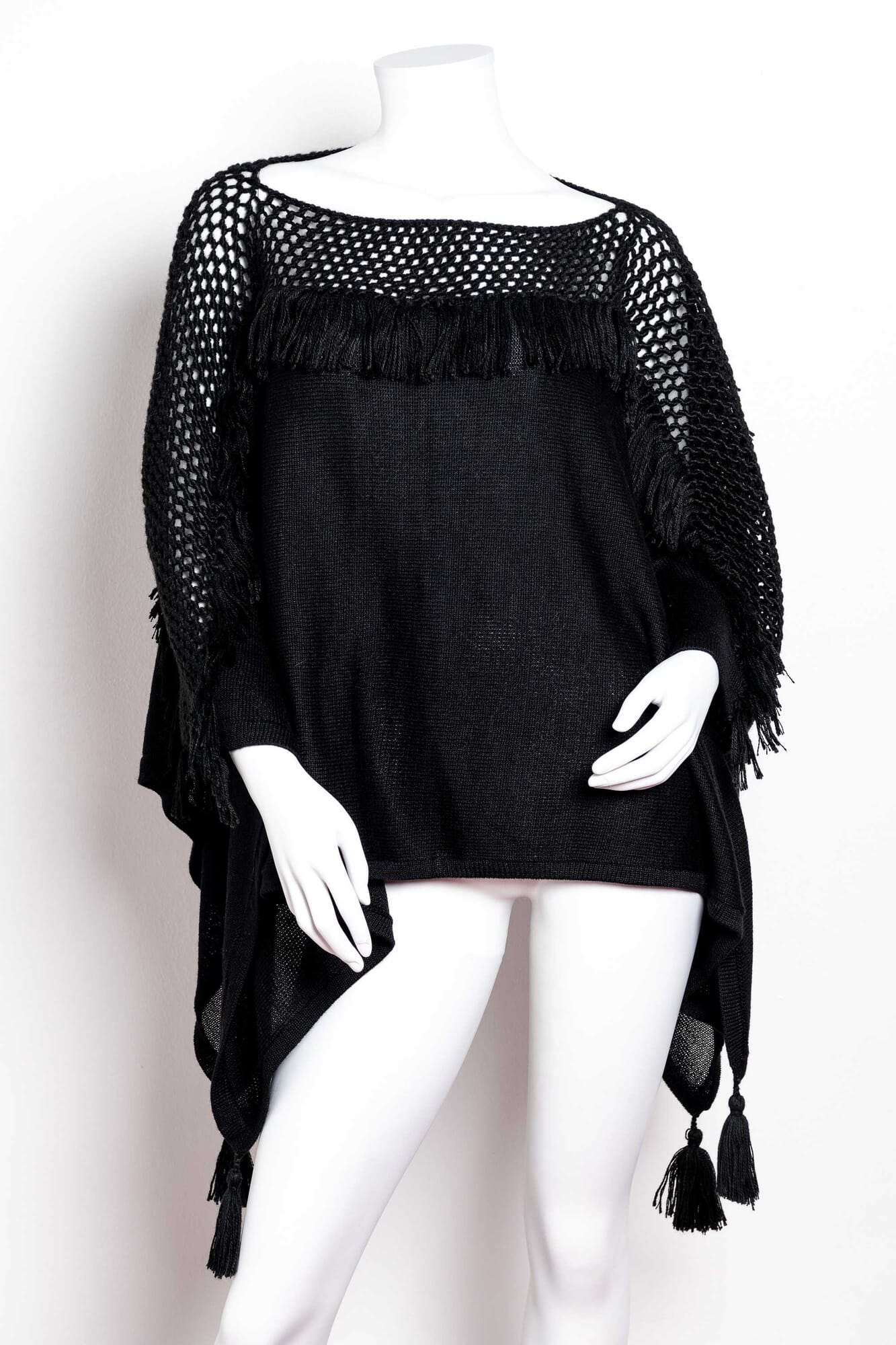Poncho de alpaca 