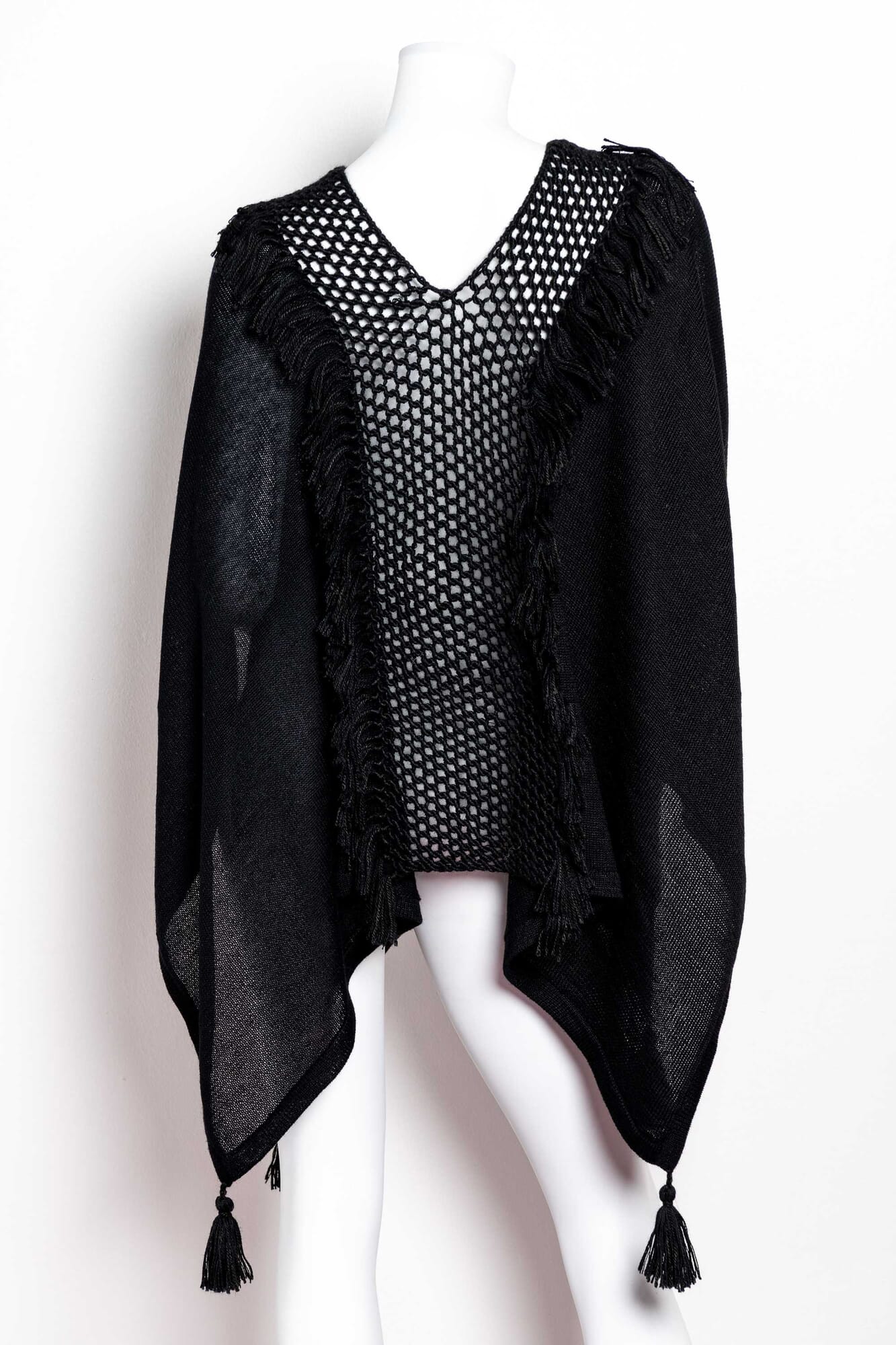 Poncho de alpaca 
