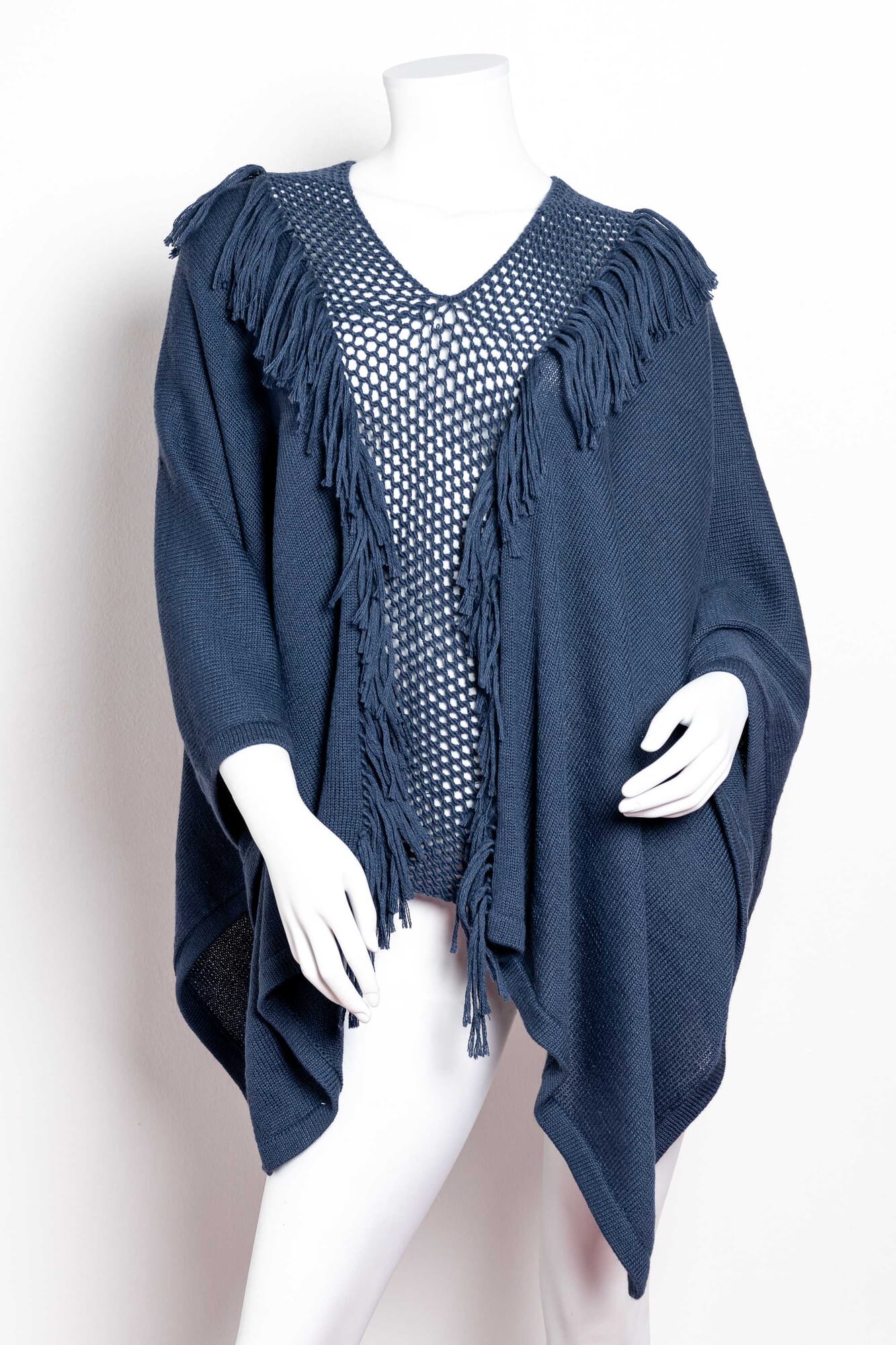 Poncho de alpaca 