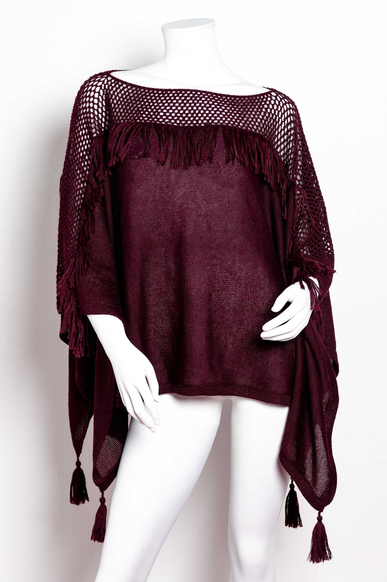 Poncho de alpaca 