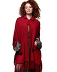 Poncho - Bufanda de alpaca 