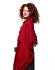 Poncho - Bufanda de alpaca 