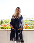Poncho - Bufanda de alpaca 