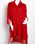 Poncho - Bufanda de alpaca 