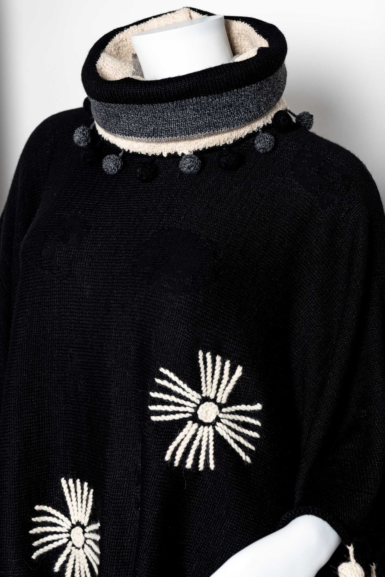 Poncho de alpaca 