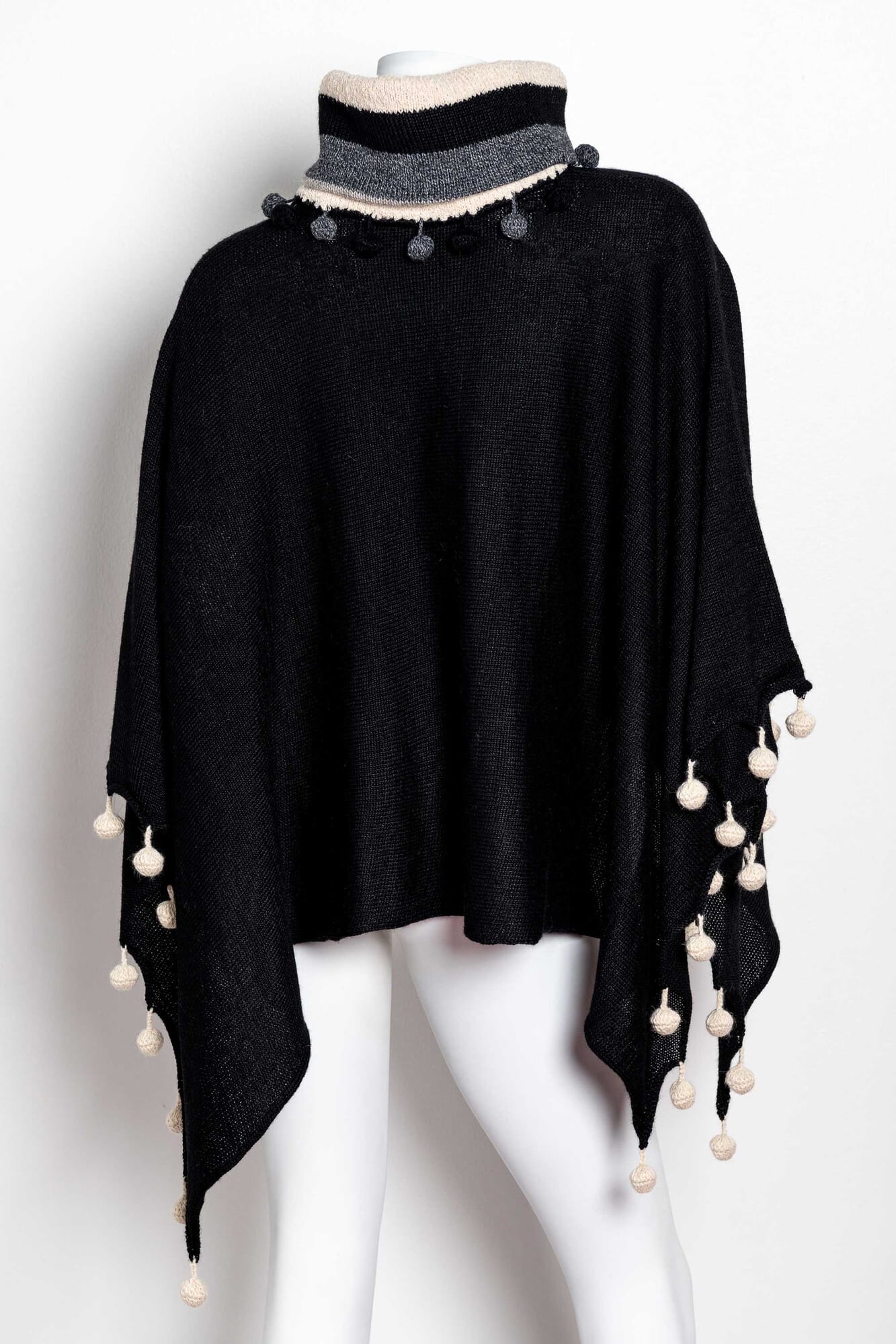 Poncho de alpaca 