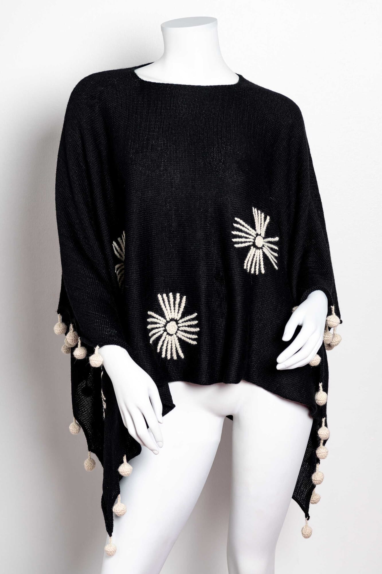 Poncho de alpaca 