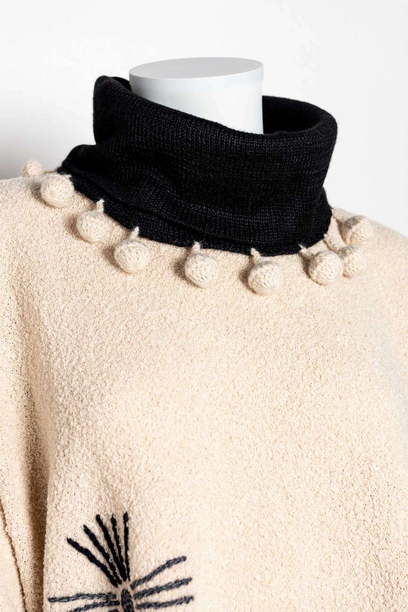 Poncho de alpaca 