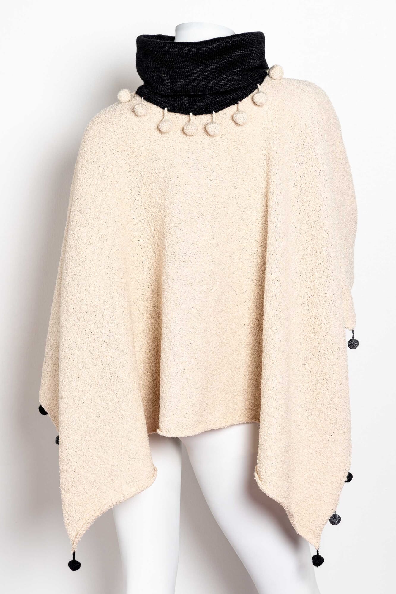 Poncho de alpaca 