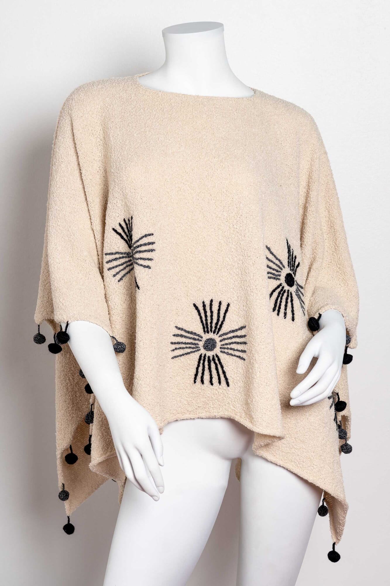Poncho de alpaca 
