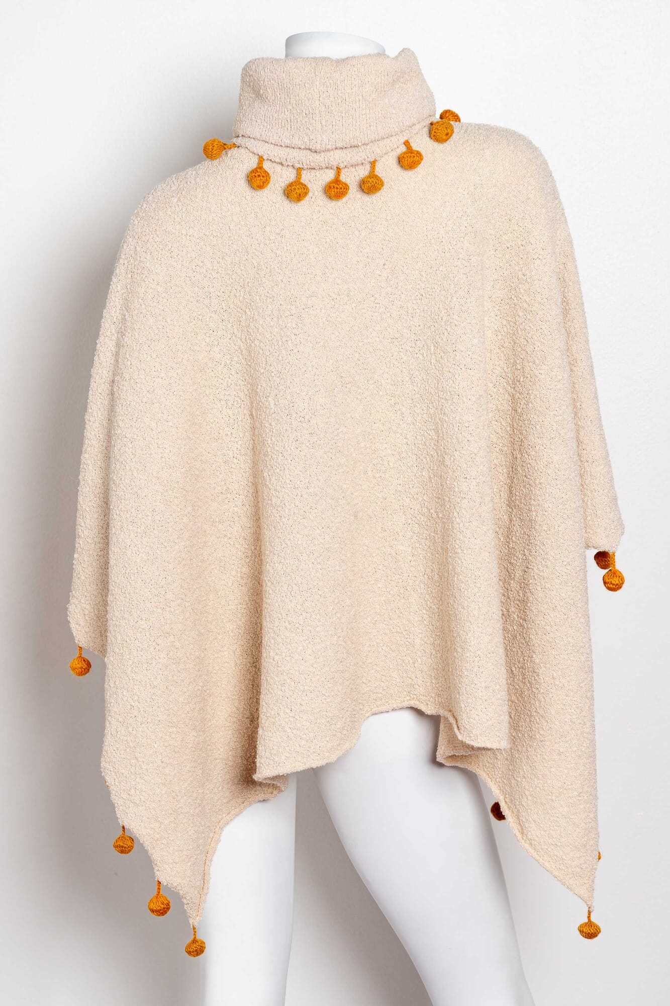 Poncho de alpaca 