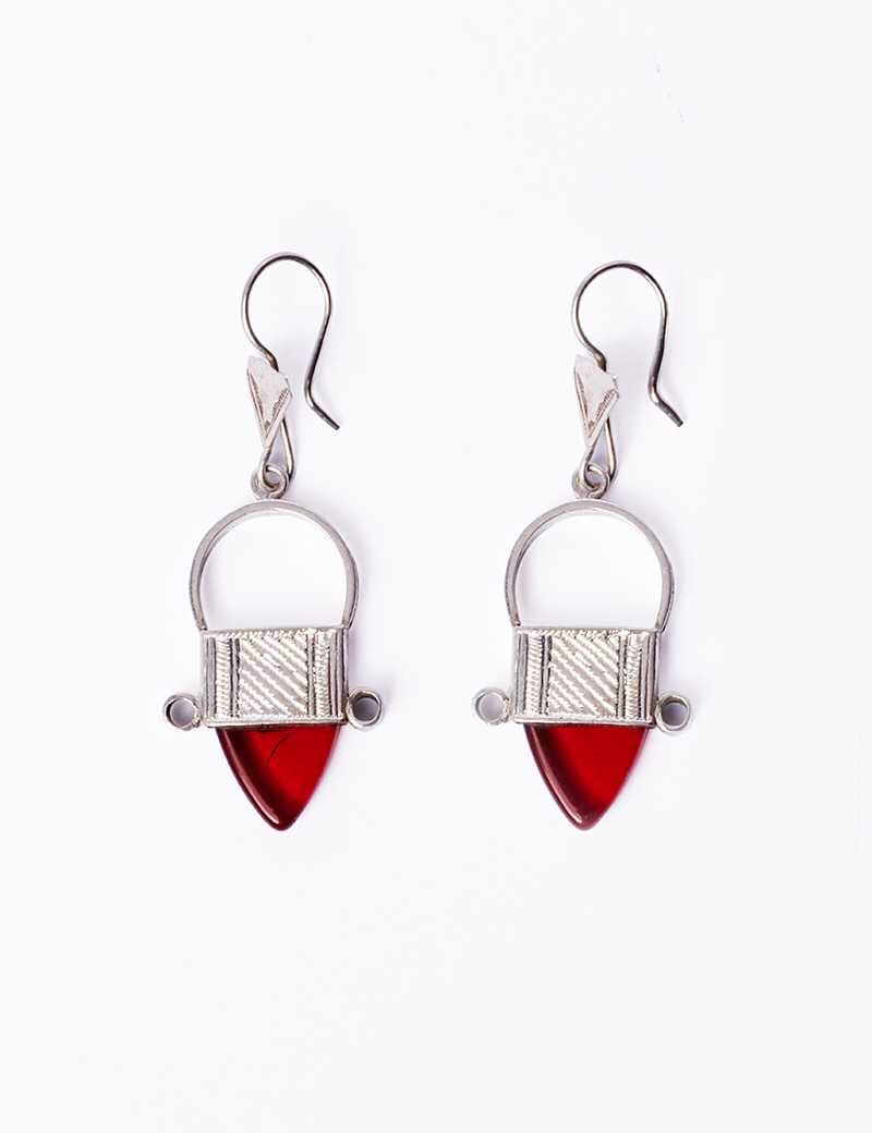 Pendientes Tuareg en plata de ley 925 