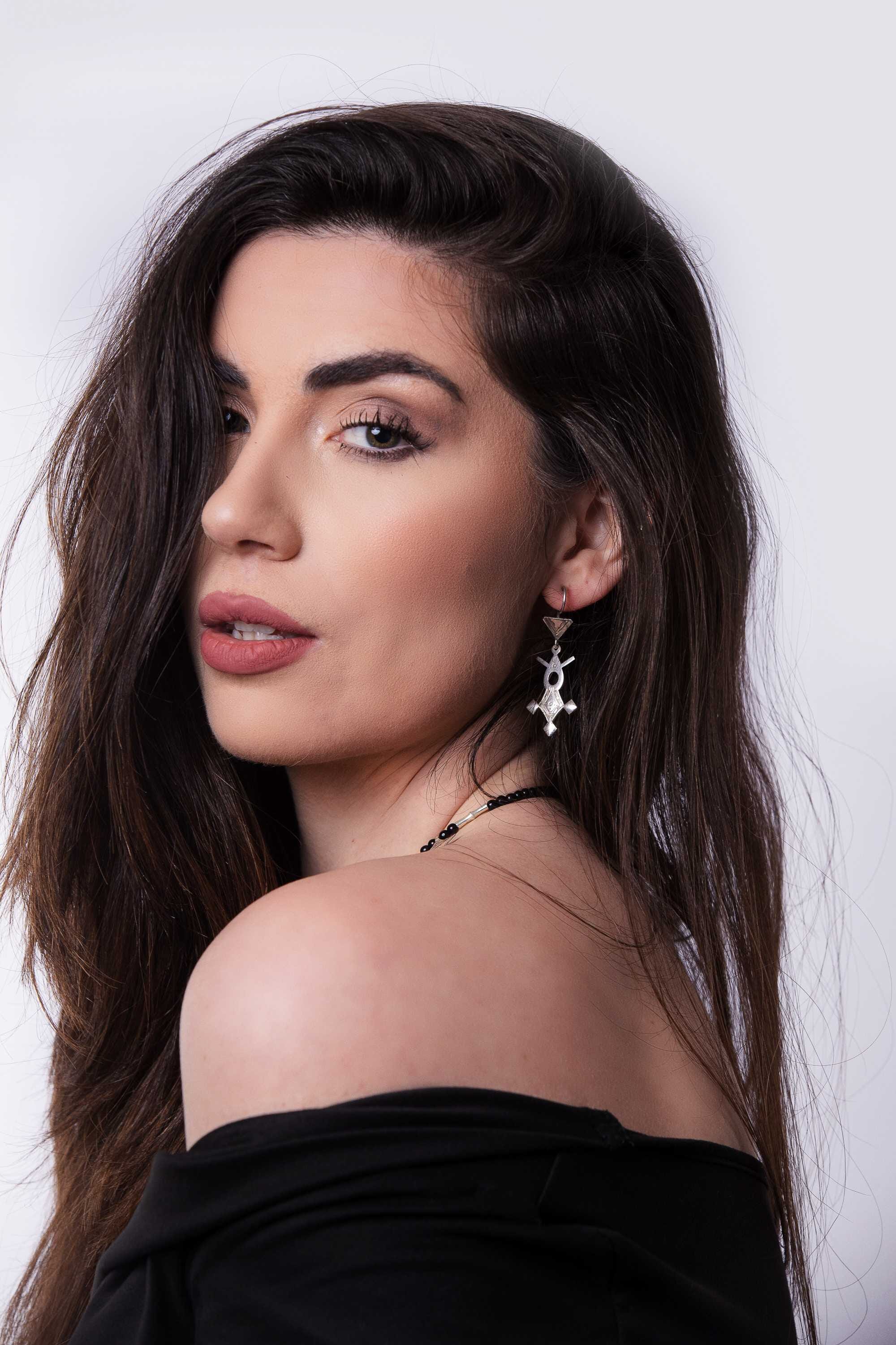 Pendientes Tuareg en plata de ley 925 