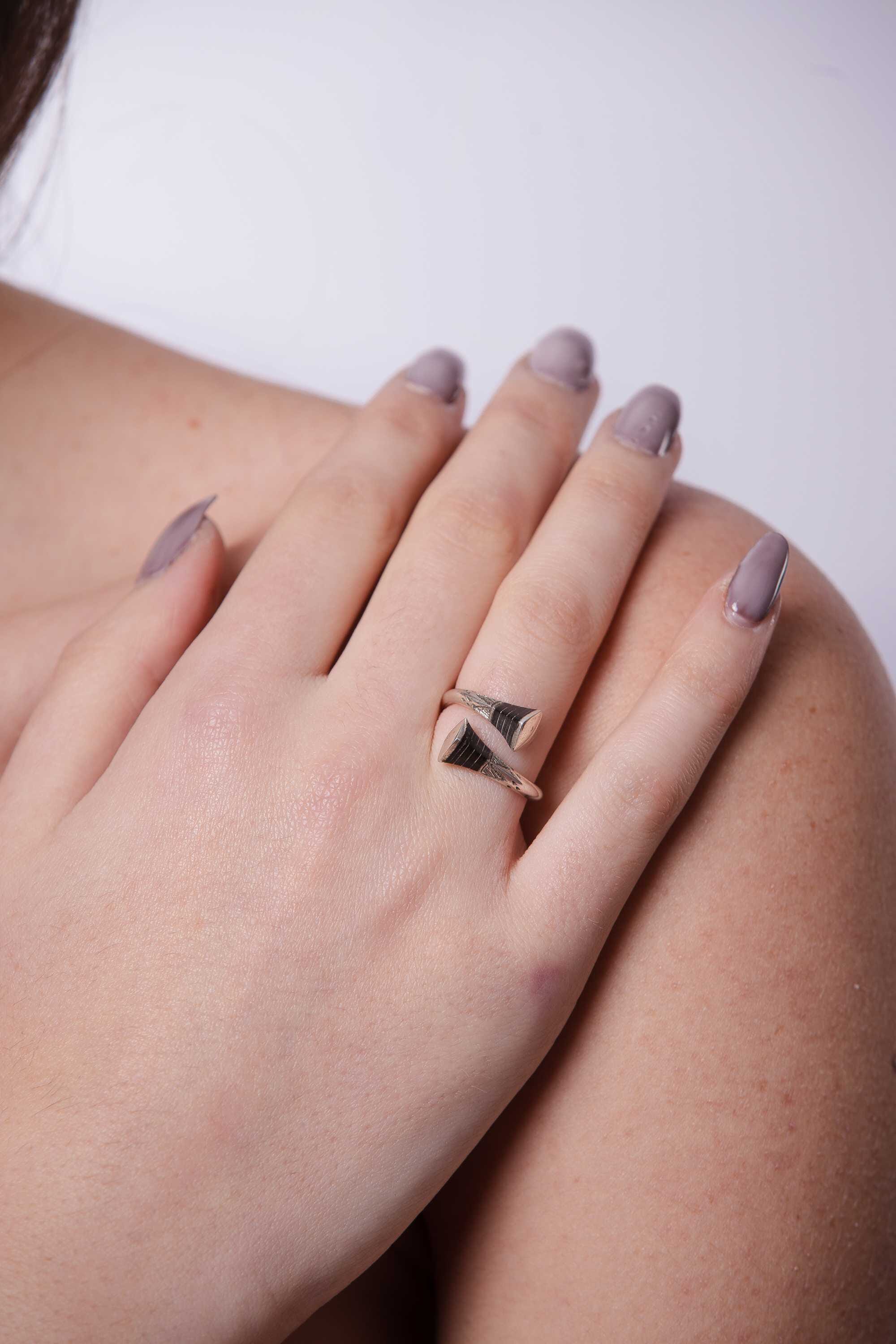 Anillo ajustable Tuareg en plata de ley 925 