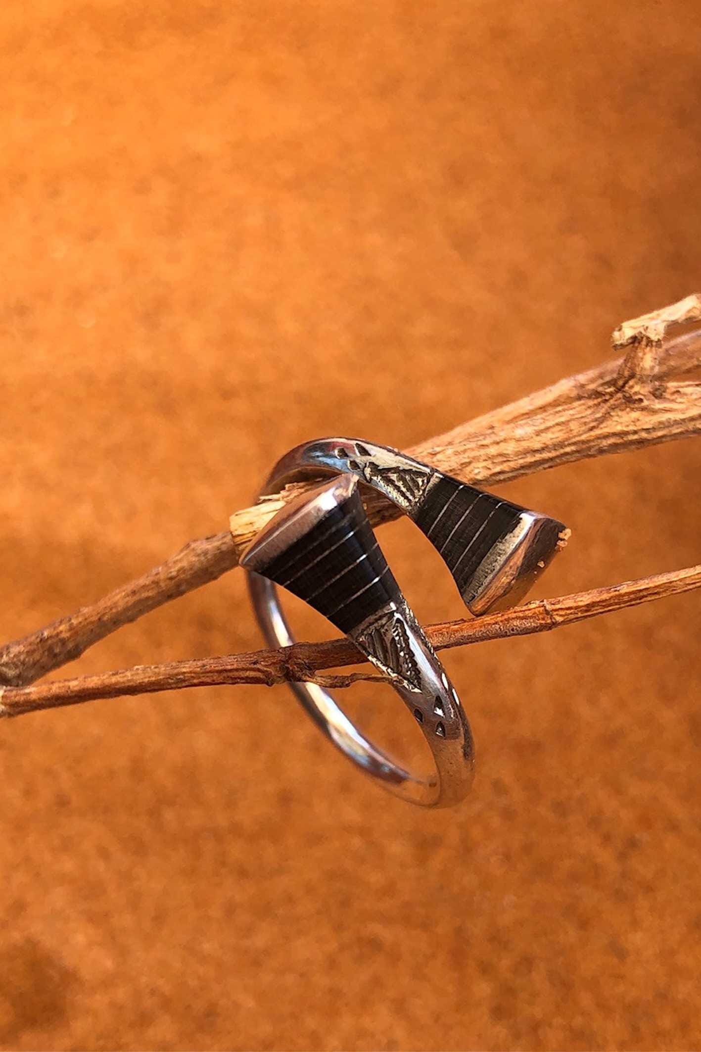 Anillo ajustable Tuareg en plata de ley 925 