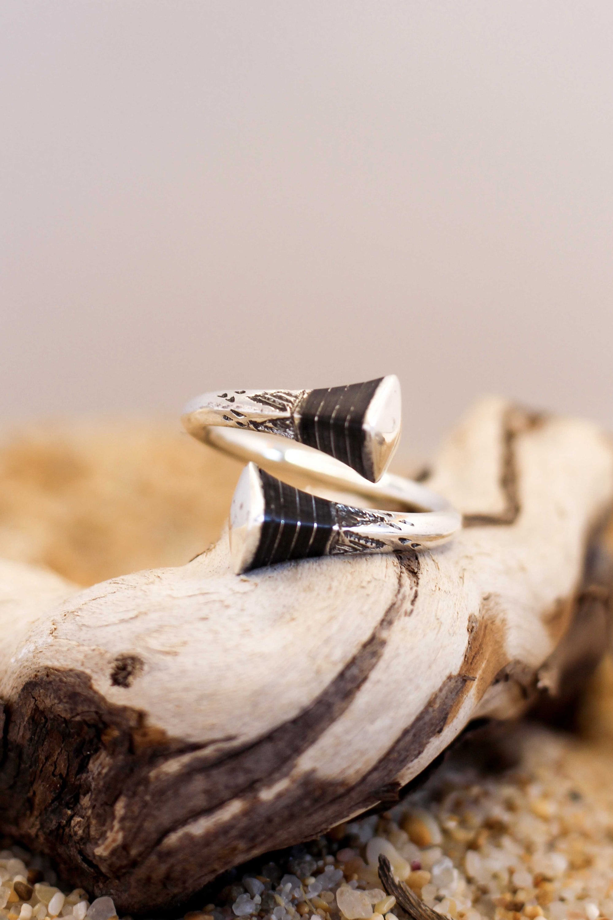 Anillo ajustable Tuareg en plata de ley 925 