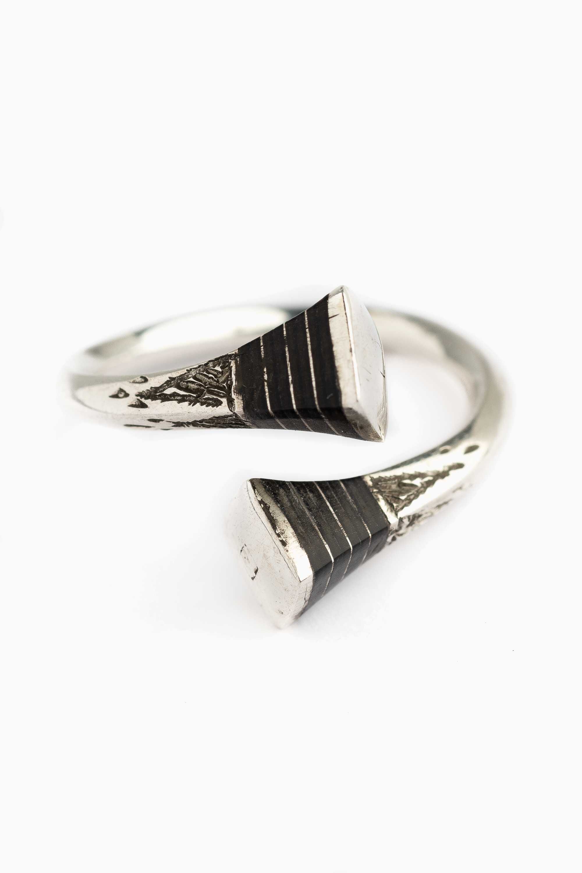Anillo ajustable Tuareg en plata de ley 925 