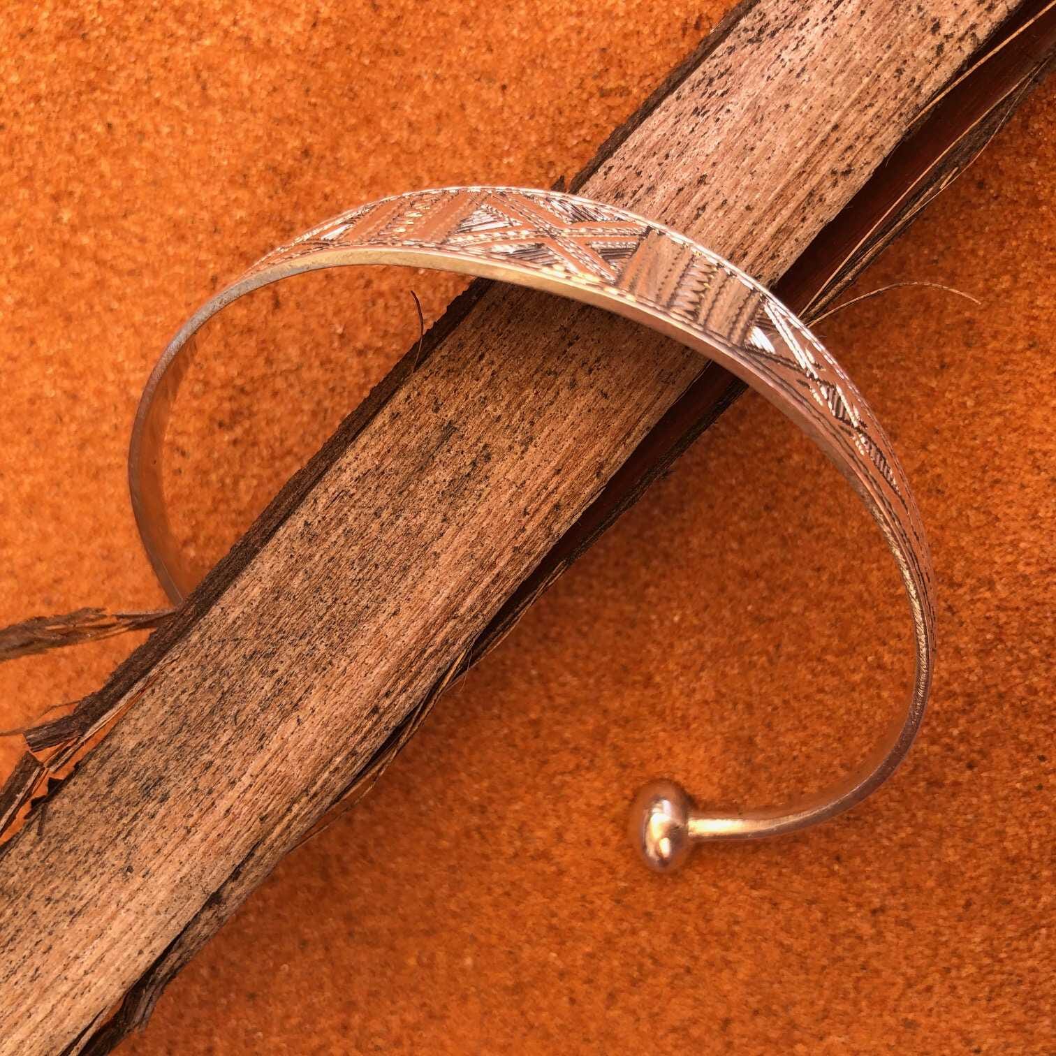 Pulsera Tuareg en plata de ley 925