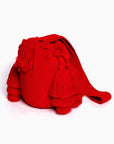 Bolso bandolera Wayuu con seis borlas