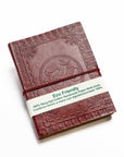 Cuaderno cuero hojas algodón reciclado