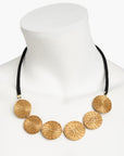 Collar en Capim Dorado (Oro vegetal)