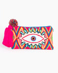 Bolso clutch con asa bandolera