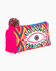 Bolso clutch con asa bandolera