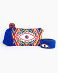 Bolso clutch con asa bandolera