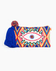 Bolso clutch con asa bandolera