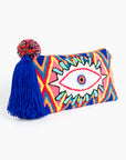 Bolso clutch con asa bandolera