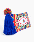 Bolso clutch con asa bandolera