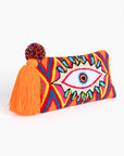 Bolso clutch con asa bandolera