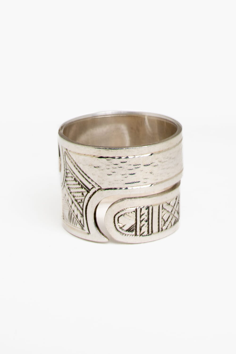 Anillo ajustable Tuareg en plata de ley 925 