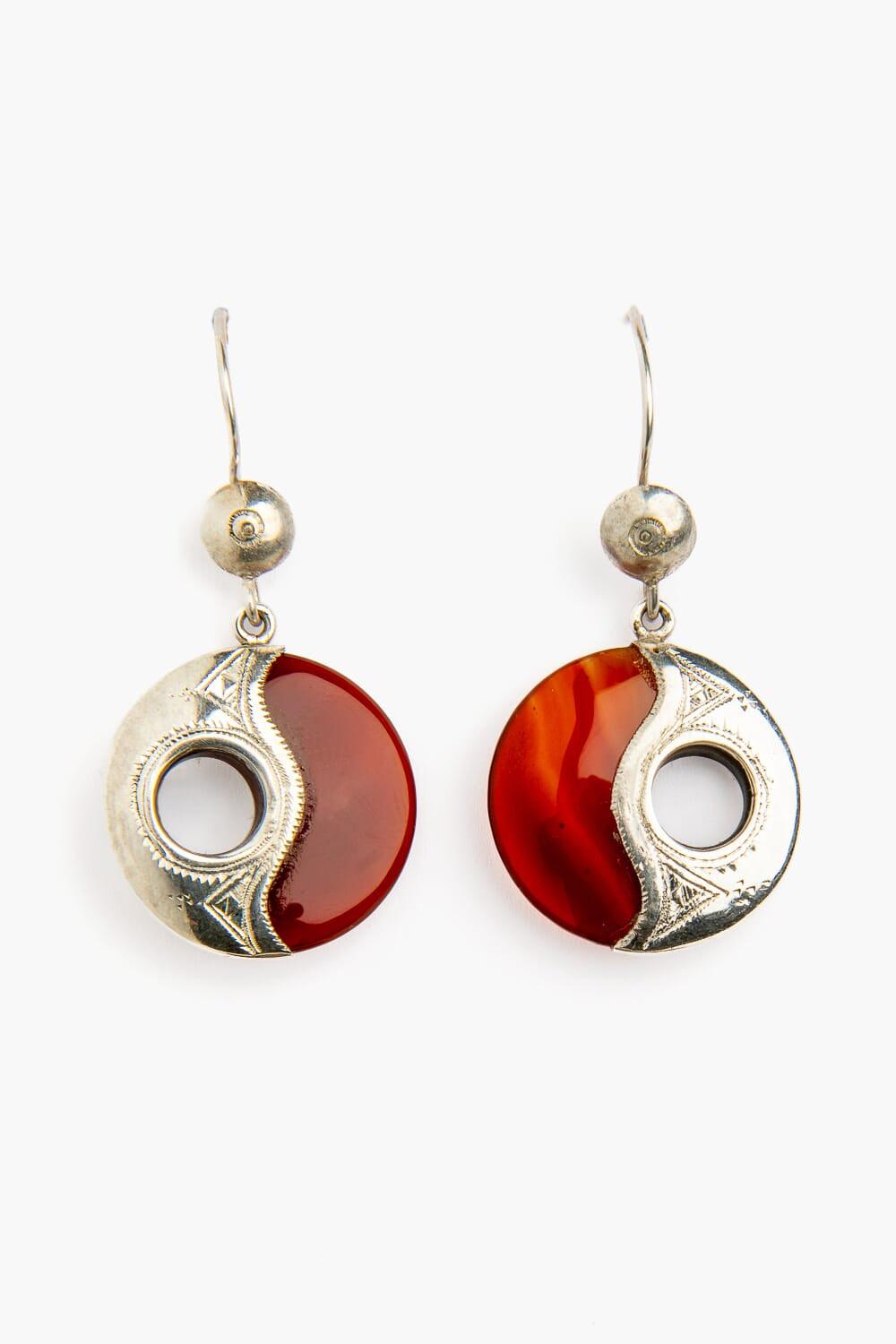 Pendientes Tuareg en plata de ley 925 