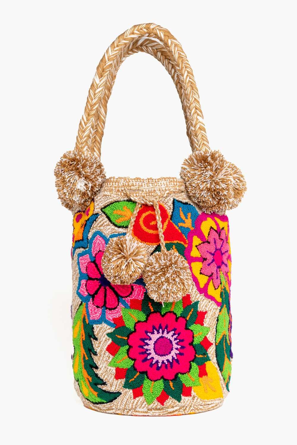 Bolso Wayuu hecho a mano
