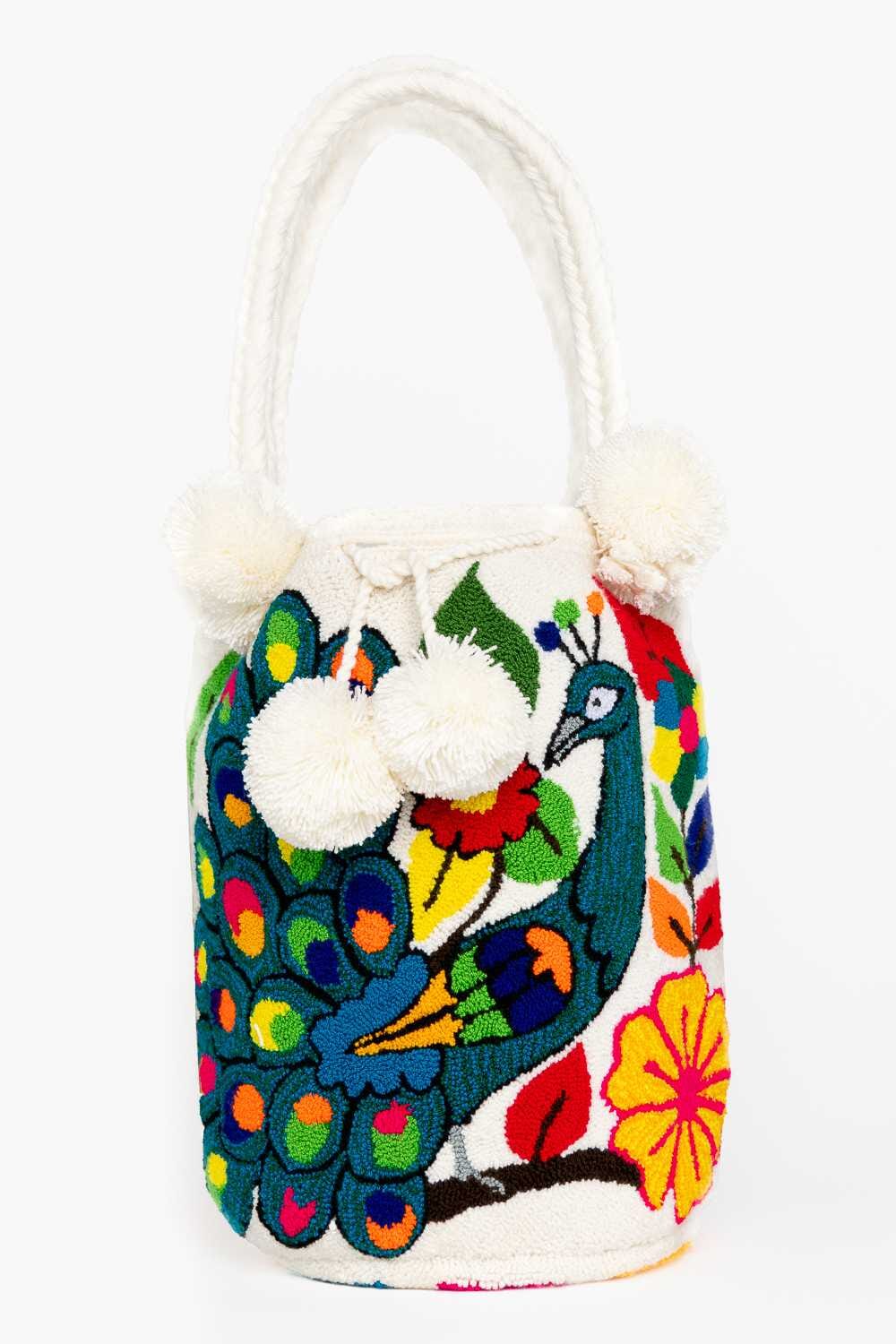 Bolso Wayuu hecho a mano
