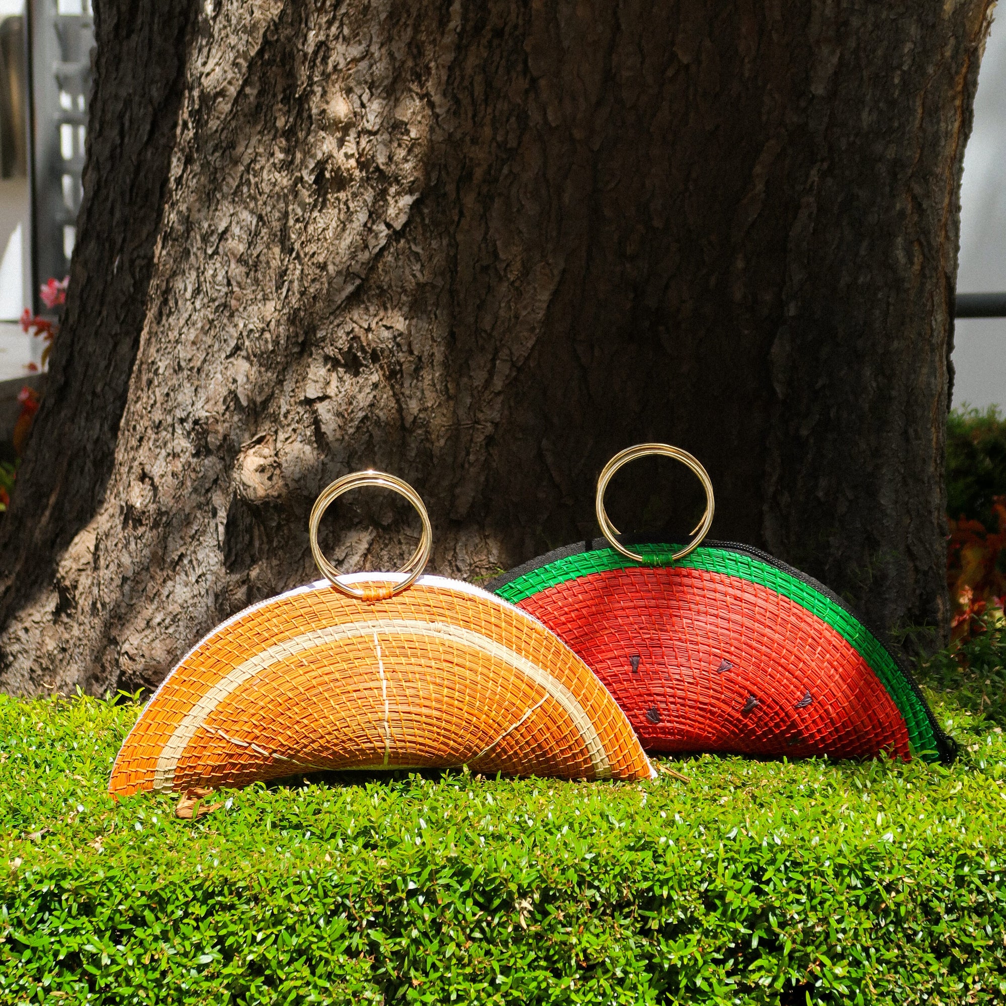 Bolso de mano "Sandía"