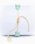 Pulsera en abalorios de cristal miyuki