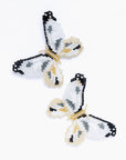 BEADED BUTTERFLY EARRINGS