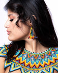 Collar de abalorios indígena Embera