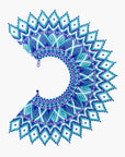 Collar de abalorios indígena Embera